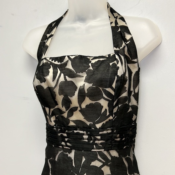 NWT Ann Taylor Halter Fit and Flare Midi Dress - Picture 2 of 10